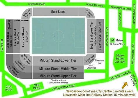 St James Park Parking .
